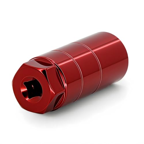 Oil Pressure Switch Socket 3/8" Drive or 1 1/8" hex Fits 1" and 1 1/16" Switches Up to 2 5/8" Long Oil Pressure Switches Oil Pressure Sending Socket (Red)