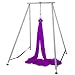 VEVOR Columpio de Yoga con Tela Elástica de Yoga Morado de 12...