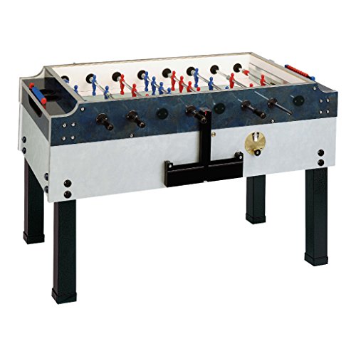  Calciobalilla Garlando linea Bar mod. Olympic Outdoor con gettoniera aste rientranti