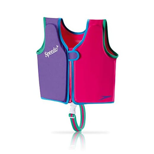 Speedo Swim Flotation Classic Life Vest Begin to Swim UPF 50