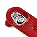 Zyliss MagiCan Manual Can Opener with Lid Release - Heavy Duty Can Opener Kitchen Gadgets - Home Can Opener Manual- Easy to Use Hand Held Can Opener - Effortlessly Open Cans - Compact Design - Red
