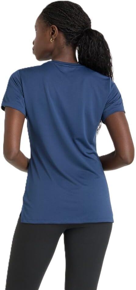 New Balance Women's Sport Short Sleeve, Nb Navy, Large - Image 3