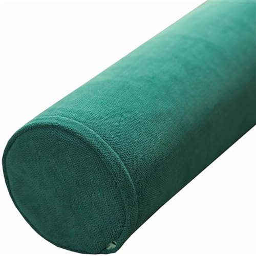 Memory Foam Cervical Roll Pillow - Round Neck Bolster for Sleeping, Head, Neck, Back, Legs & Yoga