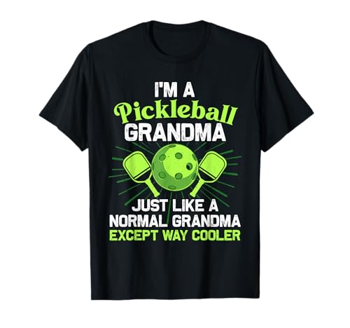 Pickleball Design for Grandma Women Girls Pickle Ball Player T-Shirt