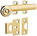 Baldwin 0344030 Surface Bolt, Bright Brass