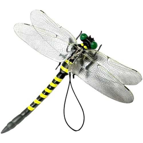 Modelo De Libélula Realista, Adorno Colgante De Jardín, Simulación De Libélula, Repelente De Mosquitos, Colgante De Insectos, Adornos Colgantes para Decoración De Jardín