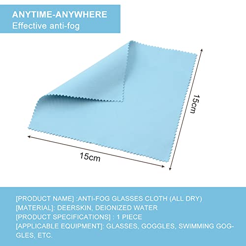 Salviette anti-appannamento, panni in microfibra