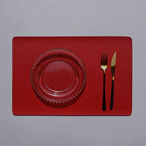 Set de table antidérapant et durable WXKAGF de cuisine lot de 2 lavable