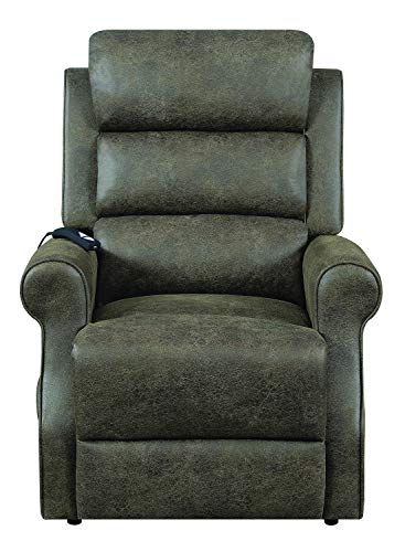Coaster Home Furnishings Power Lift Recliner Brown Brown/Contemporary