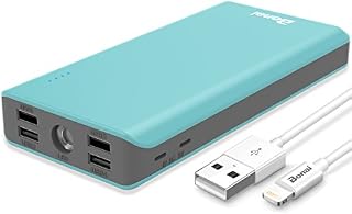 Portable Charger 30000mAh, (Ultra High Capacity)(Flashlight)(Outdoor) BONAI 5.6A 4-Port Output External Battery Pack
