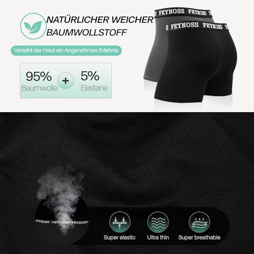 Boxer hombre de algodon sin etiquetas para evitar rozaduras pack de 10 2