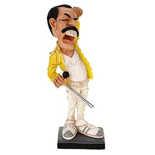 Joh. Vogler GmbH Funny Live Rockstar Freddy by Warren Stratford Figurine drôle Sculpture Caricature - Les Beatles, Paul McCartney, John Lennon, RIngo Starr, George Harrison