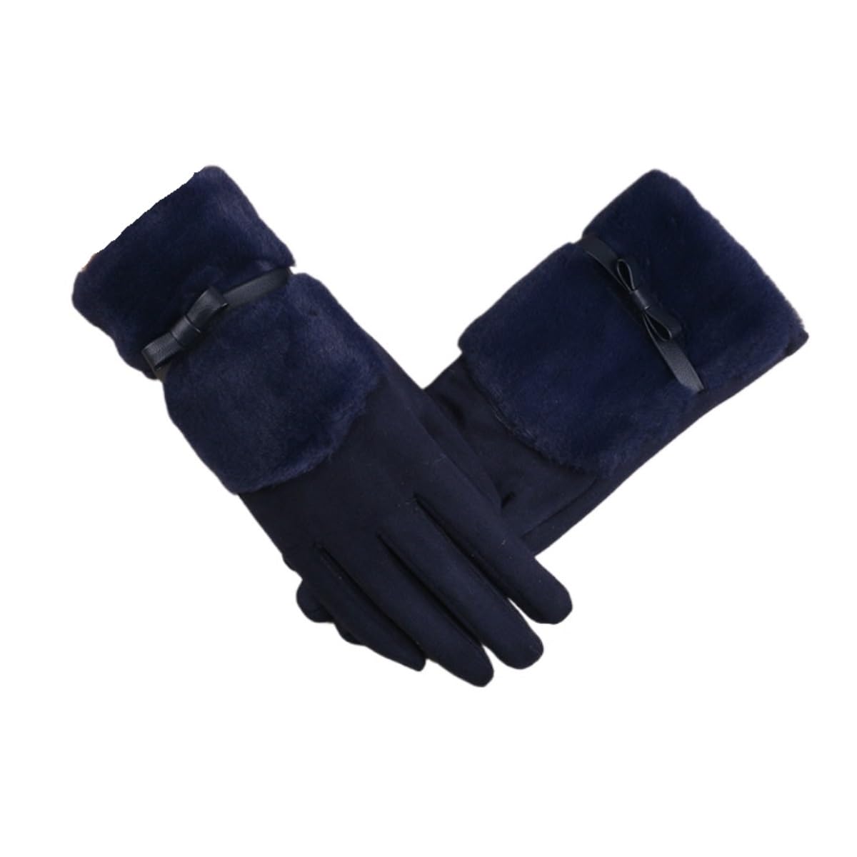 Guanti Per Attività All'Aperto Guanti Da Equitazione Caldi Da Donna Invernali Guanti Da Donna Con Touch Screen In Pelle Scamosciata A Intere Spessi E Caldi