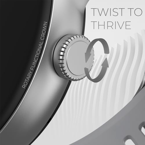 Image of beatXP Evoke Neo 1.43 inch Super AMOLED Display Bluetooth Calling Smart Watch, 466 * 466px, 800 Nits, 60Hz Refresh Rate, 100+ Sports Modes, 24 /7 Health Tracking, AI Voice Assistant, IP67
