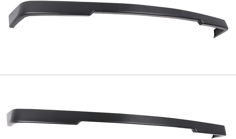 Front Bumper Lip Compatible With 1984-1992 BMW 3-Series E30, Factory Style Unpainted PP Air Dam Chin Splitter Spoiler Lip by IKON MOTORSPORTS