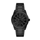 Fossil Men's Pearson Multifunction Black Stainless Steel Watch (Model: FS6135)