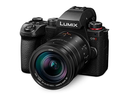 Image of Panasonic LUMIX G9II Micro Four Thirds Camera, 25.2MP Sensor with Phase Hybrid AF, Powerful Image Stabilization, High-Speed Perfomance and Mobility with 12-60mm F2.8-4.0 Lens - DC-G9M2LK9