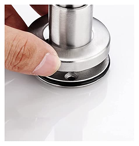 Butée de porte réglable en acier inoxydable avec pare-chocs - 6