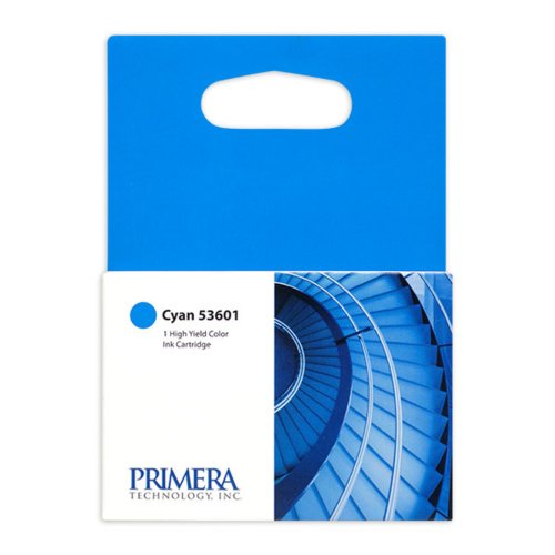 Cartouche d'encre bleu Primera 53601 recharge jet d'encre pour impression couleur