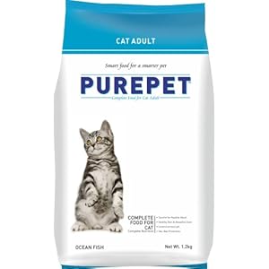 Purepet Ocean Fish Adult Dry Cat Food, 1.2kg