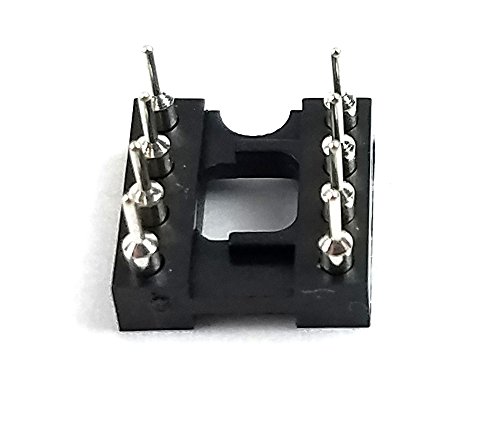 Juried Engineering LM567CN/NOPB LM567CN LM567 IC Tone Decoder & 8-Pin DIP Sockets with Machined Contact Pins Breadboard-Friendly (Pack of 5)