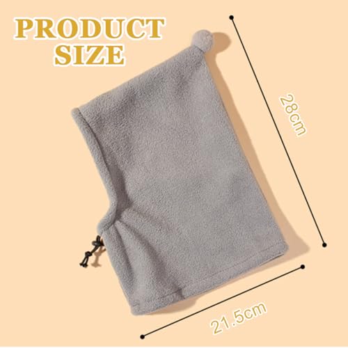 XURJUMI 2 Stück Hundemütze, Hundewarme Kopfbedeckungen, Winter Haustier Schal, Kostüm Hund, Hunde Geschenke, Hunde Warm Halten Zum Wandern und Camping