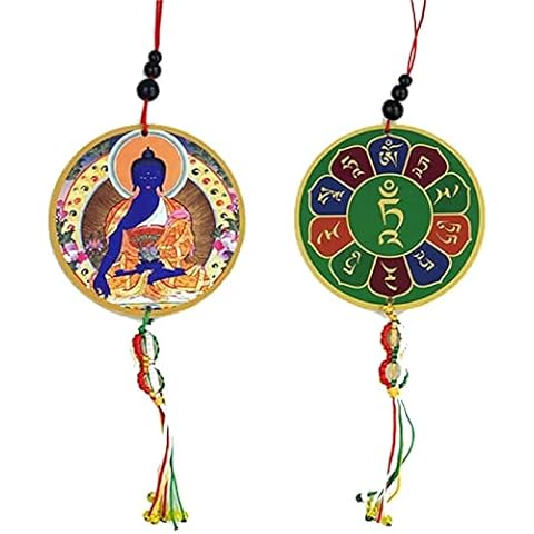 Car- or window pendant Medicine Buddha & dorje Cover