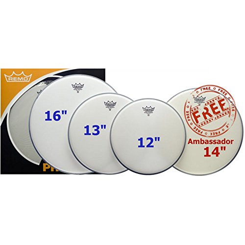 Remo Drumhead Pack (PP-1010-BE)