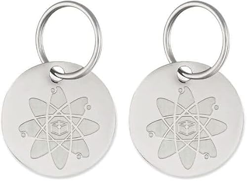 Natural Flea & Tick Repellent Collar Tag for Dogs & Cats – BioPower Pet Shield – Safe for Pets When Used as Directed – Lasts 1 Full Year (Small Tag (<10 Lbs), 2, Count)
