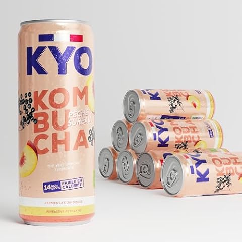 KYO Kombucha Pêche Baies de Sureau thumbnail