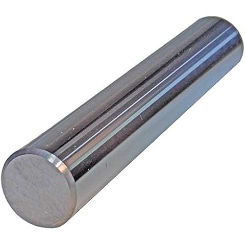 Castlebar 5Pcs 3/16" x 2" Ground Cemented Carbide High Polished, Chamfer One End, 10% Cobalt Round Grade 9008 C2 Rods Cover