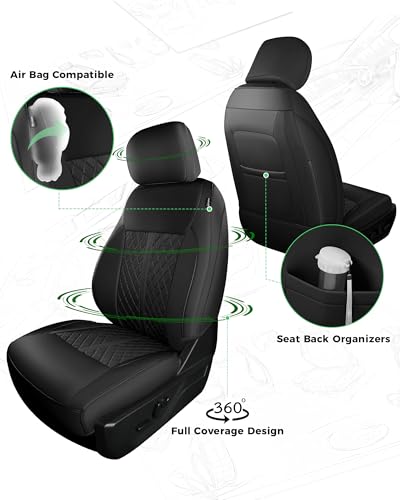 RIDEPOSH F150 Leather Seat Covers