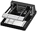 Bostitch 03200 Xtreme Duty 2-3 Hole Punch, 160-Sheet Capacity, Black/Silver