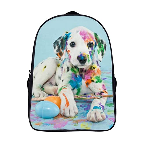 Sac à dos mode chien mignon pour adolescents et enfants 40x28x16cm