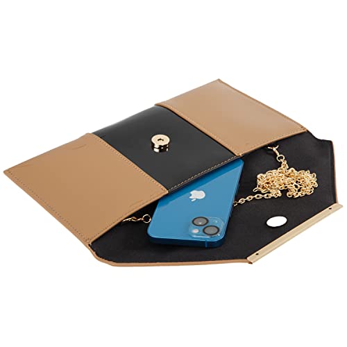 Image of JNB Faux Patent Leather Envelope Candy Clutch