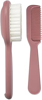 Kit Escova e Pente Rosa, Kababy, Rosa