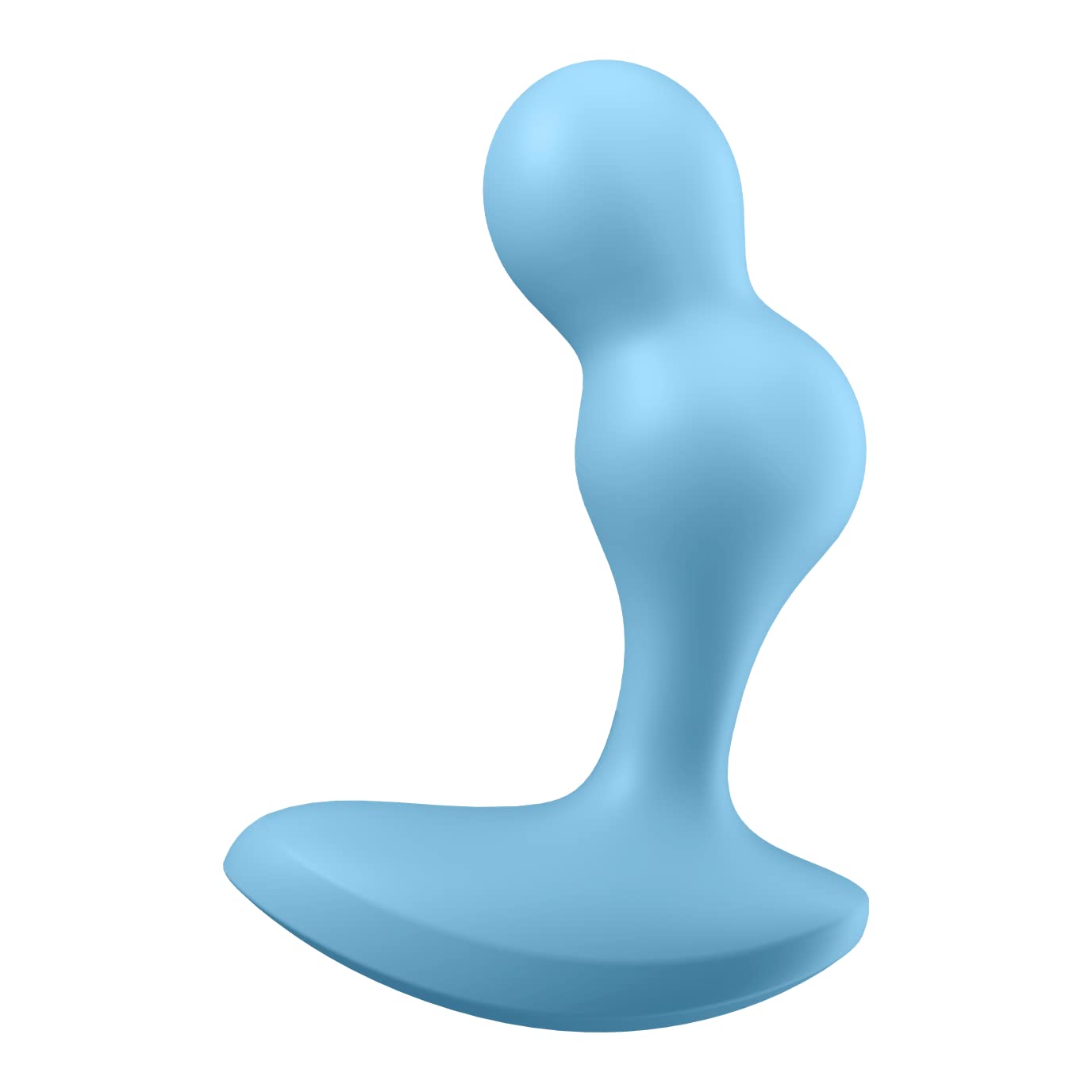 Satisfyer Deep Diver Connect App Tapón anal Bluetooth | Con control por app | Silicona | Impermeable (IPX7) | Masaje prostático para hombres y mujeres | Pequeño y discreto | Color: Azul