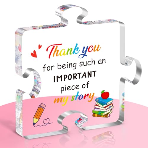 Teacher Valentine Gifts: Teacher Appreciation Gifts for Women Men Friends Classmates, Graduation End...