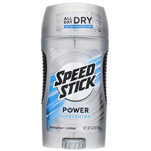 Speed Stick Power Anti-Perspirant Deodorant Unscented 3 Oz (Pack Of 7) #TOP11