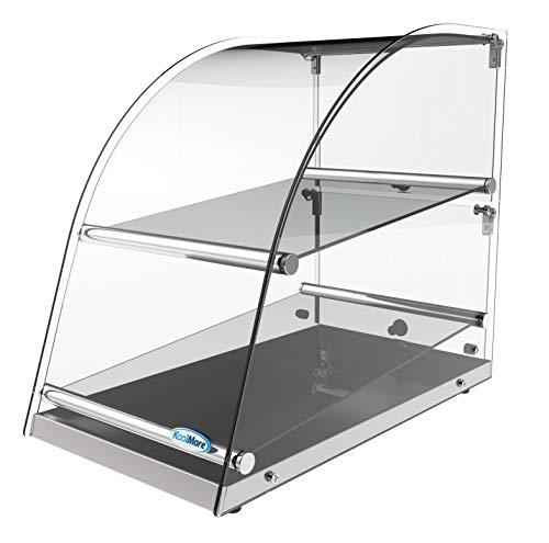 Image of KoolMore DC-2CN Bakery Display Case, 2.4 Cu. Ft - 2 Shelves