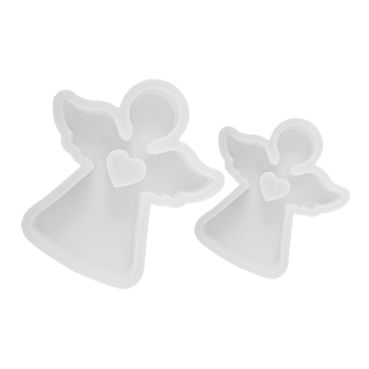 DOITOOL 5 Set Stampo Silicone Per Forma Da Materiale Resistente E Flessibile Per Fai Da Te E Decorazioni Artigianali Per Profumate E Lavoretti 2 Pezzi * 5