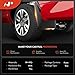 A-Premium - 4PCS - Mud Flaps Splash Guards Mudguards Mudflaps - with Hardware Kits Accessories - Compatible with Toyota RAV4 RAV-4 2019-2023 SUV - Hybrid XLE SE LE Limited & More, Front and Rear