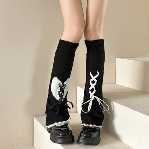 Image of Sexybody Women's Leg Warmers Fashion Knit Warmers Long Socks Cute Y2K Kawaii Japanese Lolita Harajuku Accessories for Girls