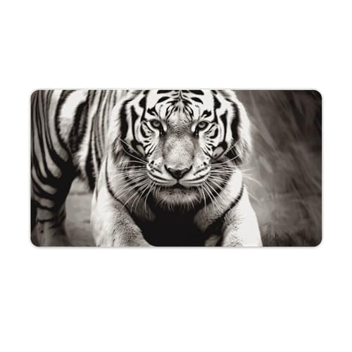 Tapis de souris avec bords cousus 75 x 40 cm pour accessoires de bureau