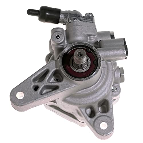 KEYOOG New Power Steering Pump 21-5267 (For L4 1.7L) Compatible With 2001 2002 2003 2004 2005 Honda Civic/Acura EL (Replaces OE# 96-5267 N990-0652 56110-PLA-013 56110PLA023RM) by KEYOOG - Used condition - Image 5