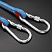 NorthPada Marine Schwimmendes Seil zum Bootfahren, Angeln, Rafting, Camping, Wandern, Jagd, Anker, Festmacher, Docklinien, Kajak, Kanu, Rettung reflektierender 10 mm x 10 Meter Blau