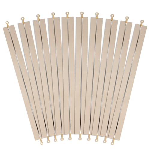 10pcs Impulse Sealer Replacement Parts 12 Inch Heat Sealer Strip Replacement Element Grip Impulse Sealers Heating Element Service Spare Repair Kit for Most Hand Sealers Heat Seal Strips