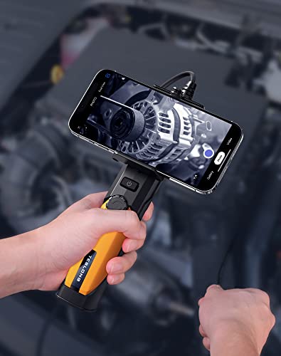 Teslong Dual Lens Endoskopkamera mit Licht, 1080P WiFi Endoskopkamera, Wasserdichtes Endoskop,...