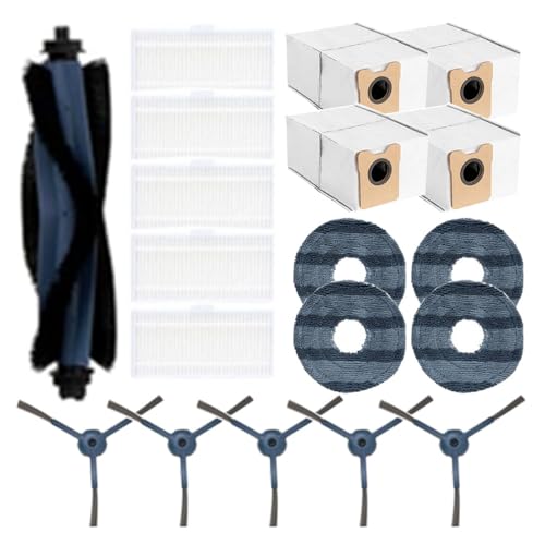 Neutop Peças de reposição compatíveis com eufy Omni C20, acessórios de aspirador de pó robô com 1 ro