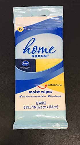 Home Sense Antibecterial Moist Wipes | Hypoallergic | Kills 99.99% of bacteria